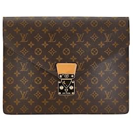 Louis Vuitton-Louis Vuitton Porte Documents Senatur Canvas Business Bag M53335 in Good condition-Other