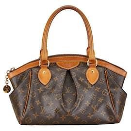 Louis Vuitton-Louis Vuitton Tivoli PM Canvas Handbag M40143 in Fair condition-Other