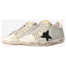 Golden Goose Deluxe Brand-Grey Superstar trainers - size EU 37-Grey