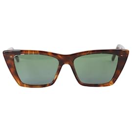 Saint Laurent-Brown tortoise shell SL 276 sunglasses-Brown