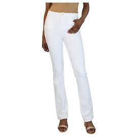 Frame Denim Jean blanc le mini boot - taille UK 8 Blanc