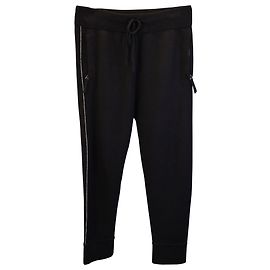 Helmut Lang Drawstring Sweatpants in Black Cashmere Black