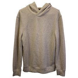 Sweat à capuche Helmut Lang en coton gris Gris