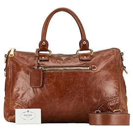 Prada-Prada Leather Tote Bag Leather Tote Bag BL0678 in Good condition-Other