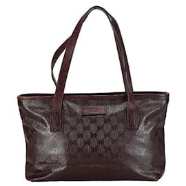 Gucci-Borsa tote Gucci GG Imprime Borsa tote in tela 213138 in buone condizioni-Altro