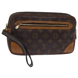 LOUIS VUITTON Monogram Marly Dragonne GM Clutch Bag M51825 LV Auth th4884 Monogram