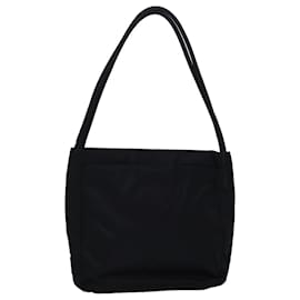 Prada-PRADA Shoulder Bag Nylon Black Auth am6205-Black
