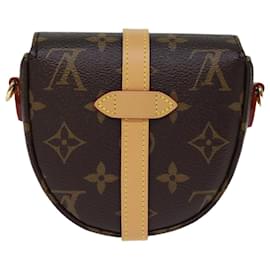 Louis Vuitton-LOUIS VUITTON Monogram Micro Chantilly Shoulder Bag M46643 LV Auth 73745S-Monogram