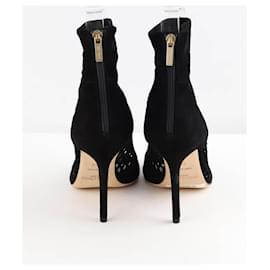 Jimmy Choo-Leather Heels-Black