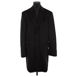 Hugo Boss-cashmere cardi coat-Black