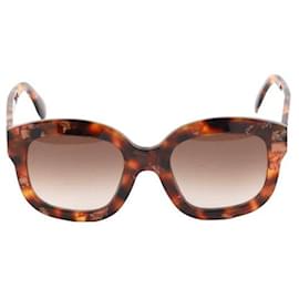 Emmanuelle Khanh-Brown sunglasses-Brown