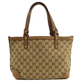 Gucci-Gucci GG Canvas-Castaño