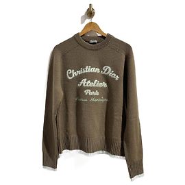 DIOR Strickwaren & Sweatshirts T.International L Wolle Braun