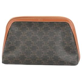 Céline-CELINE  Clutch bags   Cloth-Brown