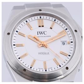 IWC-IWC Ingenieur Automático IW323906 3896150 SS AT Reloj Esfera Blanca-Blanco