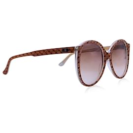 Autre Marque-Lunettes de soleil vintage beiges avec logo Oro G/17 58/11 140 mm-Beige