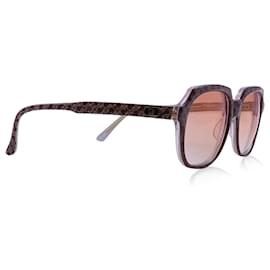 Autre Marque-Gafas de sol vintage con logo Tortora marrón G/11 56/16 140 mm-Castaño