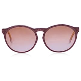 Autre Marque-Gafas de sol vintage con logo rosa albaricoque G/2 56/11 140 mm-Rosa