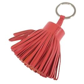 Hermès-Hermes Leather Carmen Key Ring Leather Key Chain in Excellent condition-Other