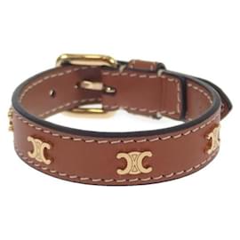 Céline-Celine Les Cuirs Bracelet Leather Bracelet 46X623BCF.04GT in Good condition-Other