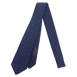Hermès-Hermes Jacquard Silk Necktie Canvas Necktie 336111T 01  in Excellent condition-Other