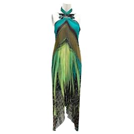 Jean Paul Gaultier-JEAN PAUL GAULTIER  Dresses T.FR 36 Silk-Green