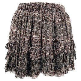 Gonne Isabel Marant T.FR 36 Seta Nero