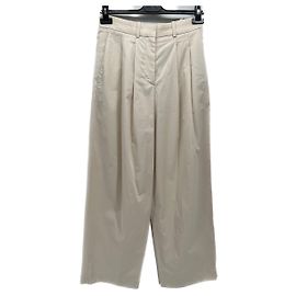 Pantalones Cos T.FR 34 Algodón Beige