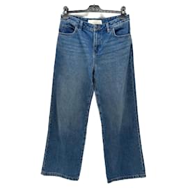 Autre Marque-NON SIGNE / UNSIGNED  Trousers T.International M Cotton-Blue