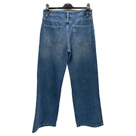 Autre Marque-NON SIGNE / UNSIGNED  Trousers T.International M Cotton-Blue