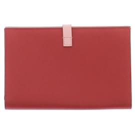 Céline-CÉLINE  Purses, wallets & cases T.  Leather-Red