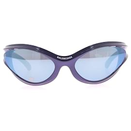 Balenciaga-BALENCIAGA Lunettes de soleil T. Plastique-Violet