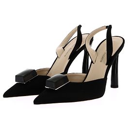 PAUL ANDREW Sandali T.EU 39 In pelle Nero