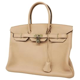 Hermès-Hermès Birkin 35-Beige