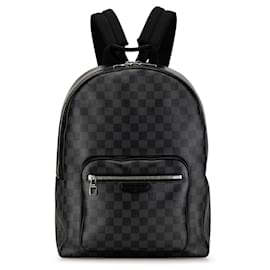 Louis Vuitton-Louis Vuitton Negro Damier Grafito Josh-Negro