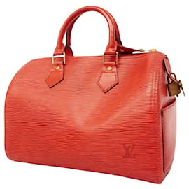 Louis Vuitton-Louis Vuitton Speedy 25-Red