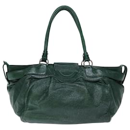 Salvatore Ferragamo-Salvatore Ferragamo Gancini-Green