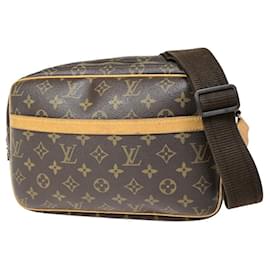 Louis Vuitton-Louis Vuitton Reporter pm-Brown