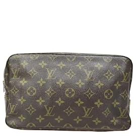 Louis Vuitton-Trousse Toilette Louis Vuitton 28-Marrone