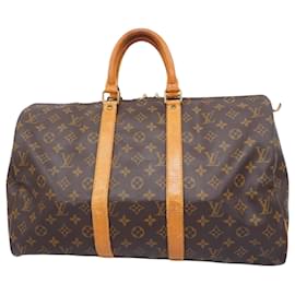 Louis Vuitton-Louis Vuitton Keepall 45-Castaño