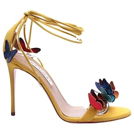 Aquazzura-Sandals-Yellow