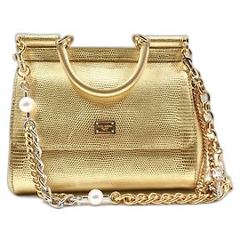Dolce & Gabbana Sacs à main Bijouterie dorée