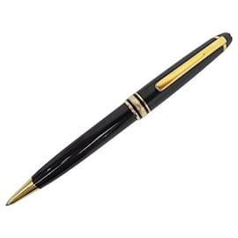 Montblanc-BOLÍGRAFO MONTBLANC MEISTERSTUCK CLASSIC MB132453 BOLÍGRAFO DE RESINA ORO-Negro