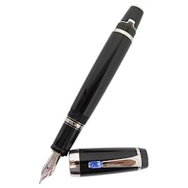 Montblanc-PLUMA ESTILOGRÁFICA MONTBLANC BOHEME AZUL 5778 CON CARTUCHOS DE PLUMA ESTILOGRÁFICA AZUL-Negro