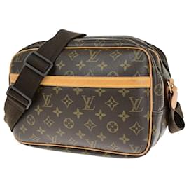 Louis Vuitton-Louis Vuitton Reportero PM-Castaño