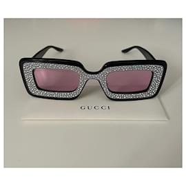 Gucci-Sonnenbrille Gucci Hollywood Modell GG0974S-Schwarz