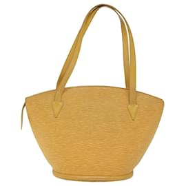 Louis Vuitton-Bolsa de ombro de compras LOUIS VUITTON Epi Saint Jacques amarela M52269 Autenticação12223-Amarelo