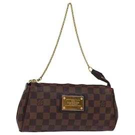 Louis Vuitton-LOUIS VUITTON Damier Ebene Eva Shoulder Bag 2way N55213 LV Auth 73490-Other