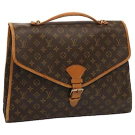 Louis Vuitton-Bolsa de mão LOUIS VUITTON Monogram Beverly 2 vias M51120 Autenticação de LV12302-Monograma