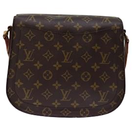 Louis Vuitton-LOUIS VUITTON Monogram Saint Cloud GM Shoulder Bag M51242 LV Auth yk12124-Monogram